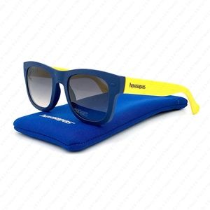 Havaianas Paraty/M 22O/LS Blue Yellow 50mm Sunglasses